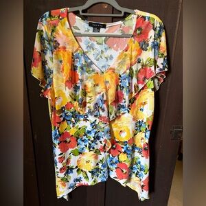 Floral Blouse XL